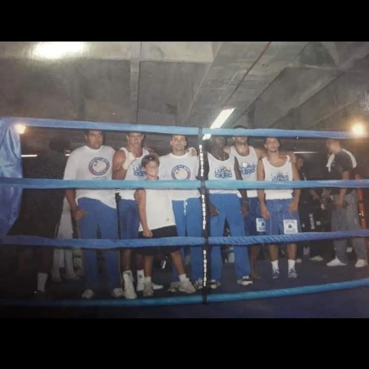 Equipe Luvas de Ouro no ringue